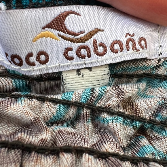 printed v-neck sleeveless  dress - Picture 3 of 4